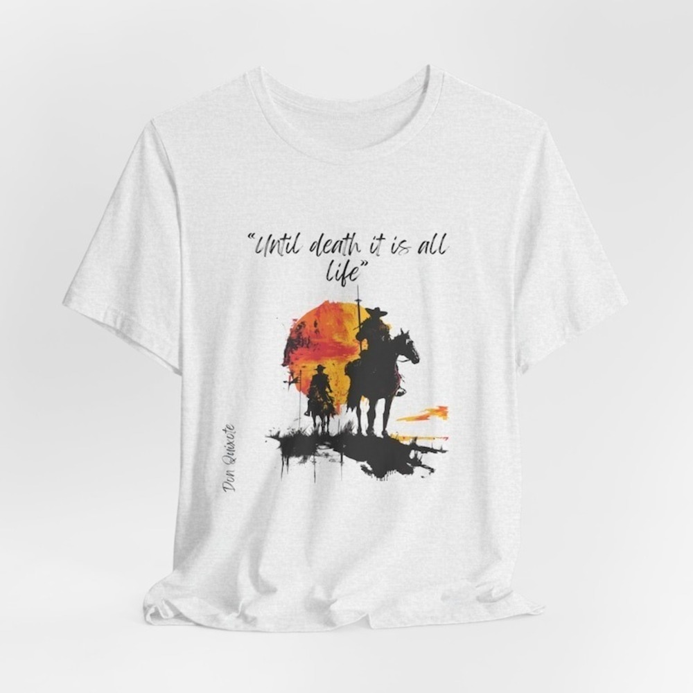 Don Quixote T-Shirt - Unisex Literary Tee For Cervantes Lovers